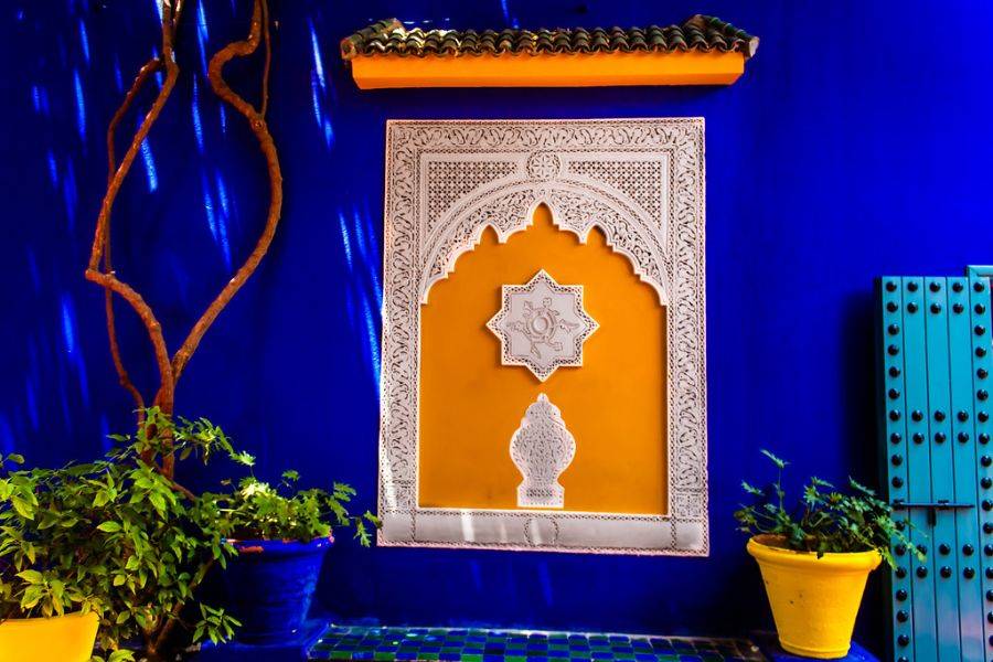 Majorelle Garden Mit einem Kamelritt in den Palmen