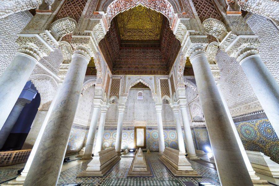 Historischer Besuch von Denkmälern in Marrakesch
