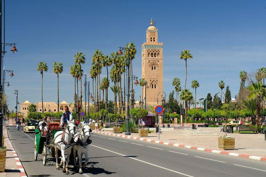 Historischer Besuch von Denkmälern in Marrakesch