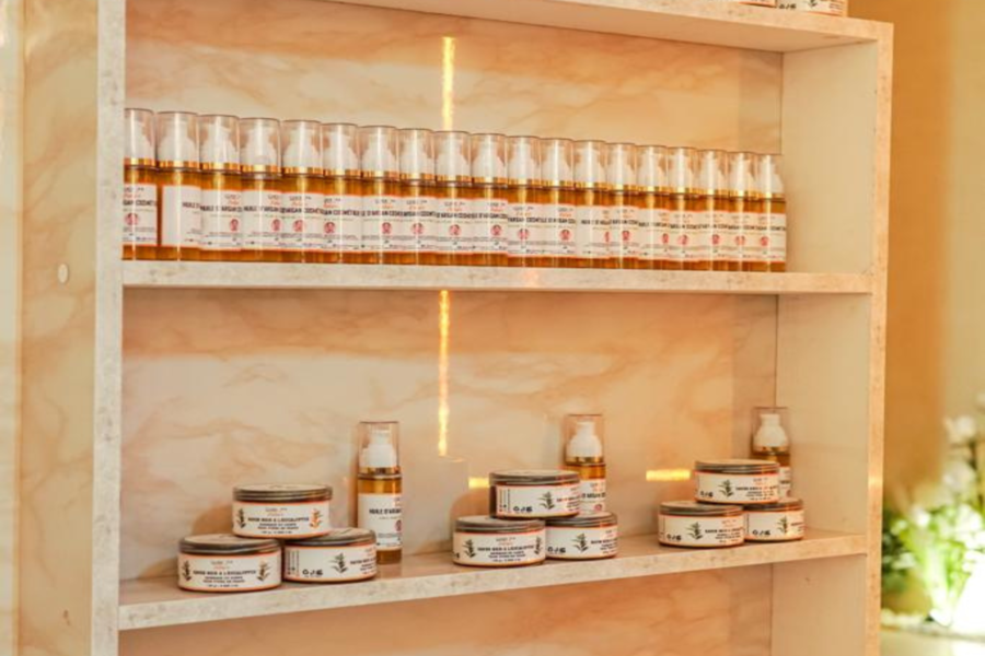 Romantisches Spa-Erlebnis mit Abendessen im Restaurant Chouf L'Or