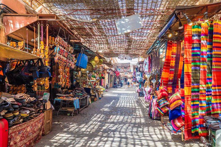 Dachrundfahrt und Medina-Besuch mit Mahlzeiten in Marrakesch