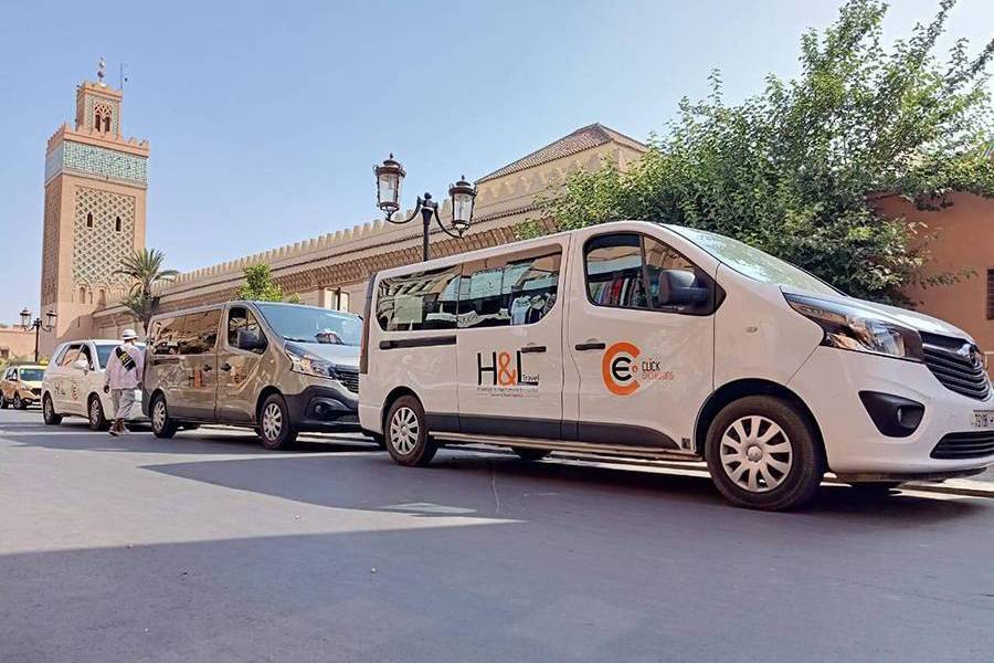 Dachrundfahrt und Medina-Besuch mit Mahlzeiten in Marrakesch