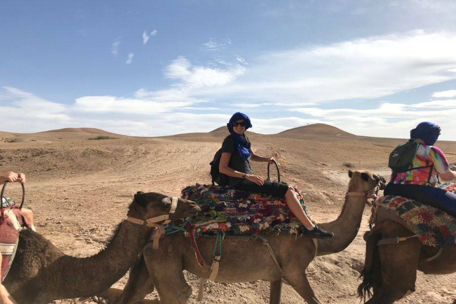 Quad, Camel Ride und Abendessen in der Felsenwüste von Agafay