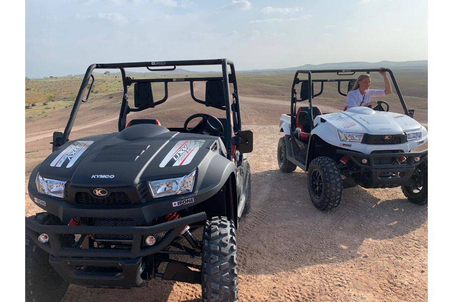 Adrenalin Buggy fahren und Kamel fahren in Palmeraie Marrakesch