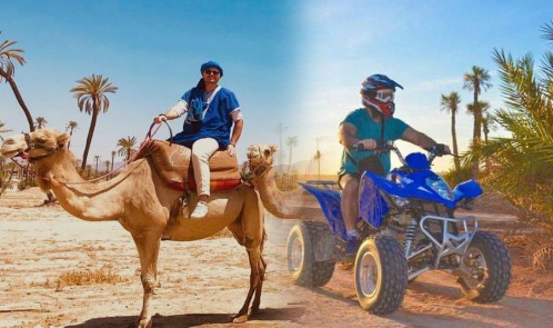 Kamelritt & Quad in Marrakesch Palmeraie